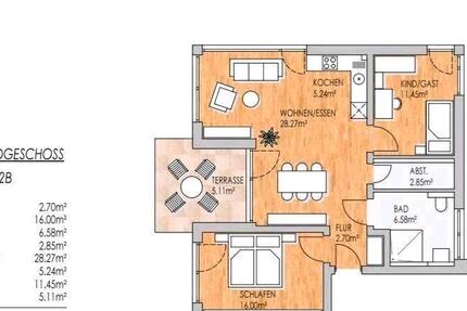 Wohnung Beimerstetten - 3 Zimmer, 79 m&sup2;, 359.000&euro; | Angebot:26972588