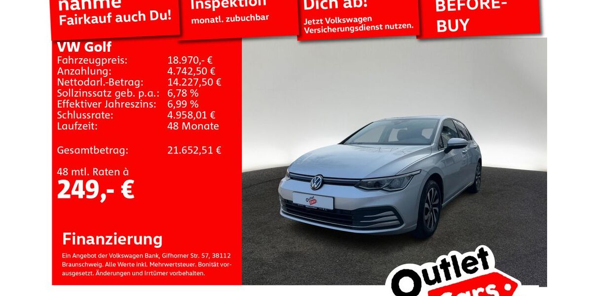 VW Golf 70.690 km 18.970 &euro; Senden 89250