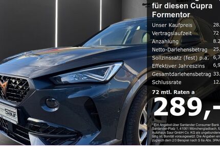 Cupra Formentor 53.670 km 28.670 &euro; Ulm 89077