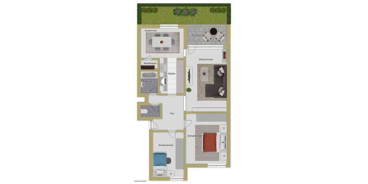 Etagenwohnung Ulm / Wiblingen Wiblingen - 3 Zimmer, 85 m&sup2;, 269.000&euro; | Angebot:25800720