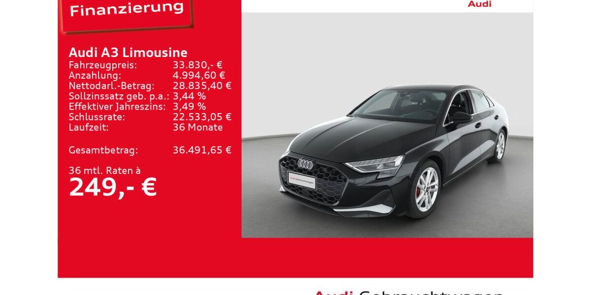 Audi A3 21.991 km 33.830 &euro; Ulm 89073