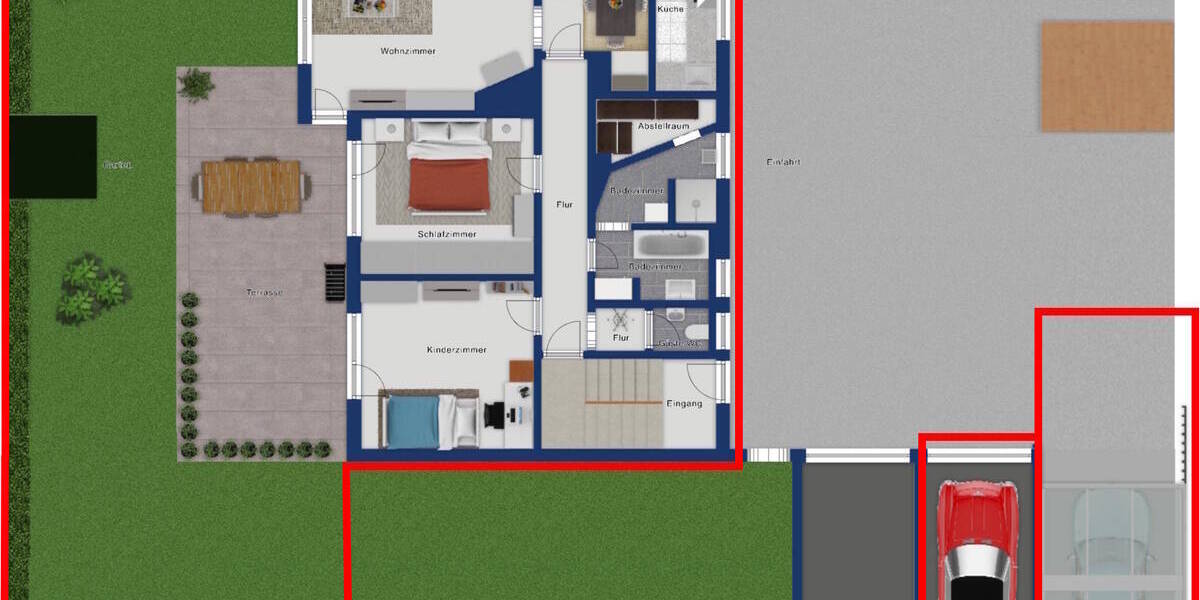 Etagenwohnung Vöhringen - 3 Zimmer, 100 m&sup2;, 349.000&euro; | Angebot:25939333