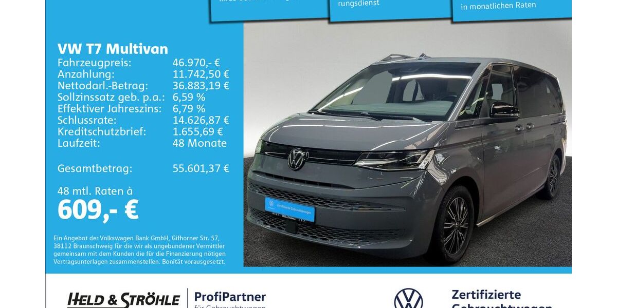 VW T7 Multivan 31.777 km 46.970 &euro; Ulm 89079