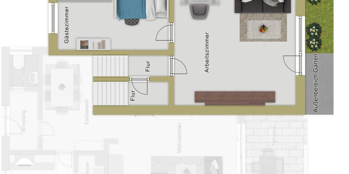 Einfamilienhaus Neu-Ulm / Gerlenhofen Gerlenhofen - 7 Zimmer, 149 m&sup2;, 520.000&euro; | Angebot:25214040