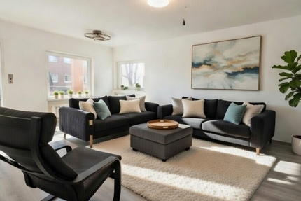 Großzügige 3,5-Zimmer-Wohnung mit Südbalkon, Stellplatz und modernisiertem Badezimmer - Wohnung Senden | Angebot:26975249