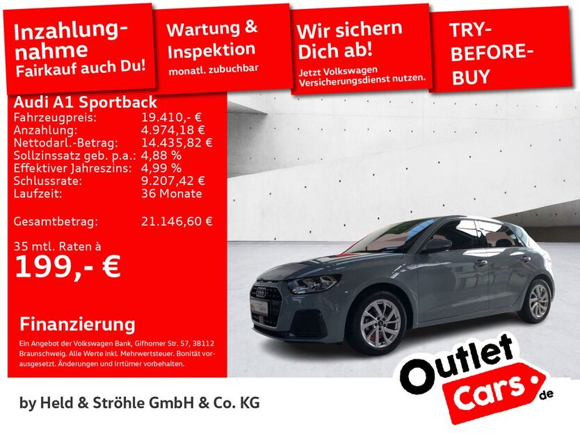 Audi A1 19.205 km 18.720 € Senden 89250
