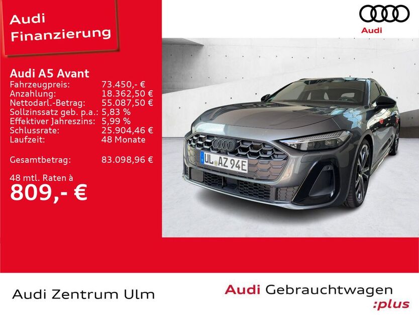 Audi A5 10.800 km 68.870 € Ulm 89073