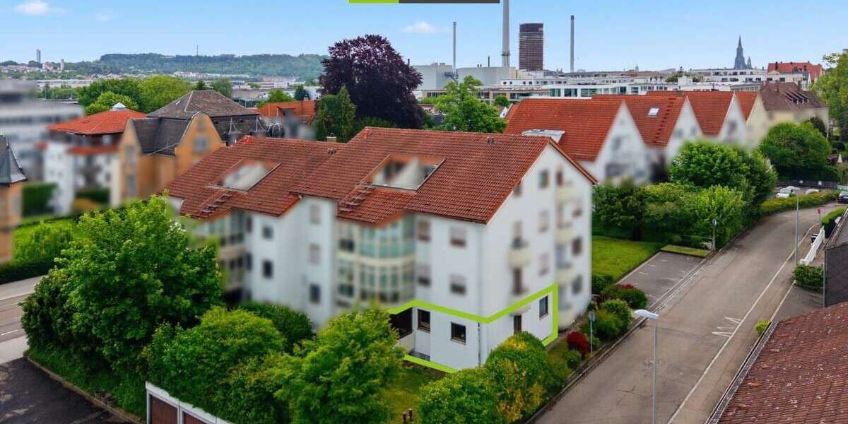 Etagenwohnung Ulm Söflingen - 2 Zimmer, 47 m&sup2;, 190.000&euro; | Angebot:26745223