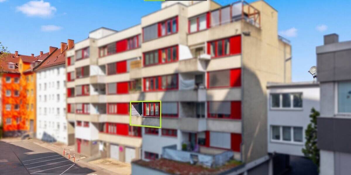 Etagenwohnung Neu-Ulm Stadtmitte - 3 Zimmer, 84 m&sup2;, 298.000&euro; | Angebot:26596212