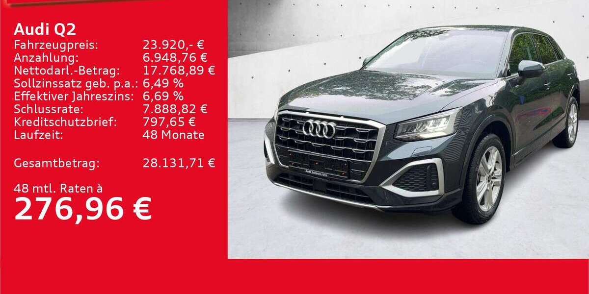 Audi Q2 7.303 km 23.920 &euro; Ulm 89073