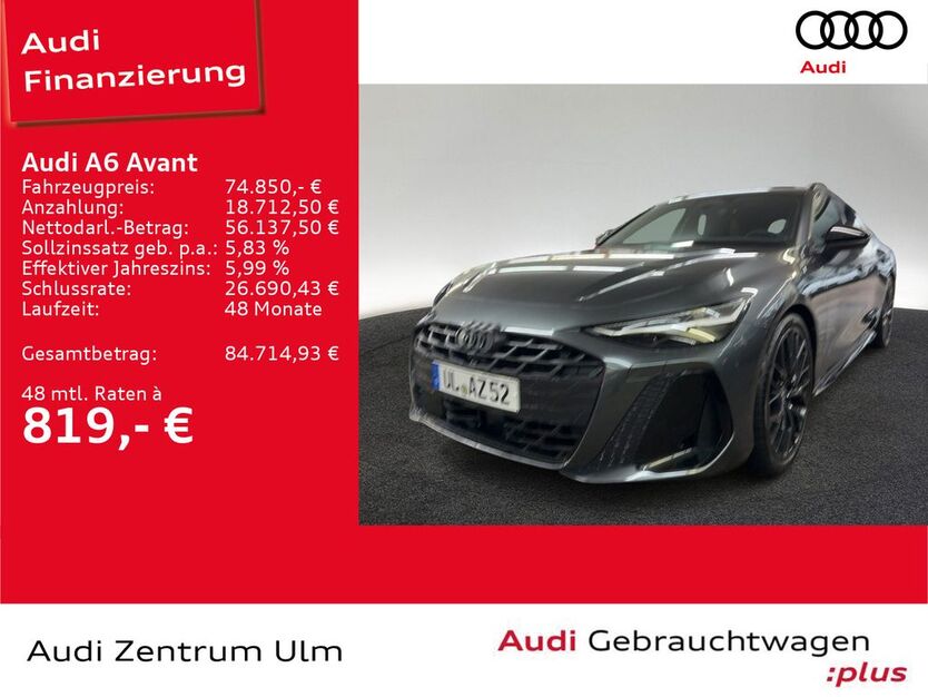 Audi A6 9.200 km 74.850 € Ulm 89073