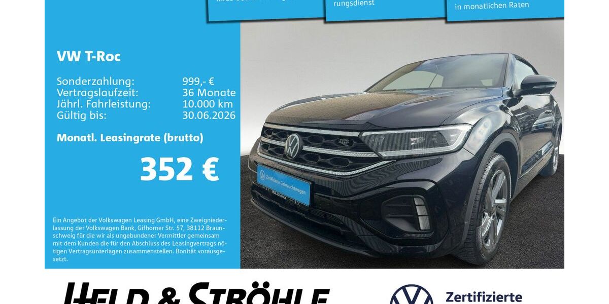 VW T-Roc 26.040 km 28.910 &euro; Neu-Ulm 89231
