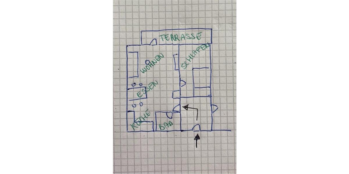 Etagenwohnung Ulm Obertalfingen - 2 Zimmer, 40 m&sup2;, 800&euro; | Angebot:26676228