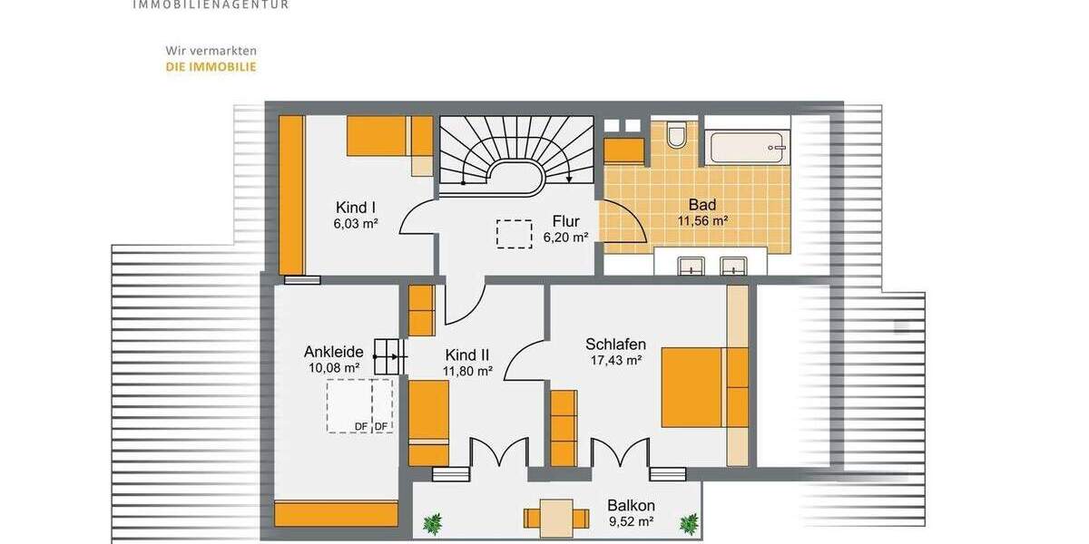 Doppelhaushälfte Neu-Ulm / Reutti Reutti - 5 Zimmer, 145 m&sup2;, 545.000&euro; | Angebot:25601182