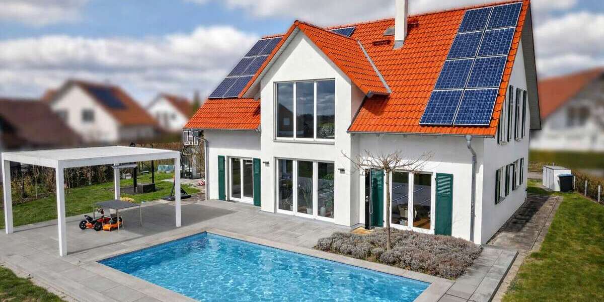 Einfamilienhaus Bibertal - 5 Zimmer, 182 m&sup2;, 897.000&euro; | Angebot:26133553