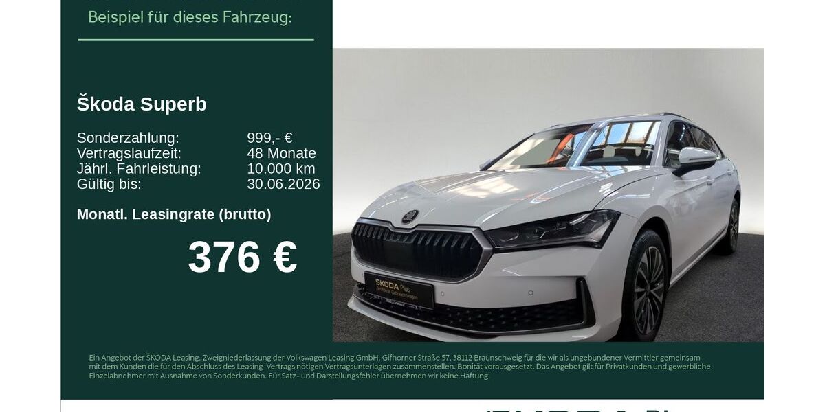 Skoda Superb 8.862 km 36.890 &euro; Neu-Ulm 89231